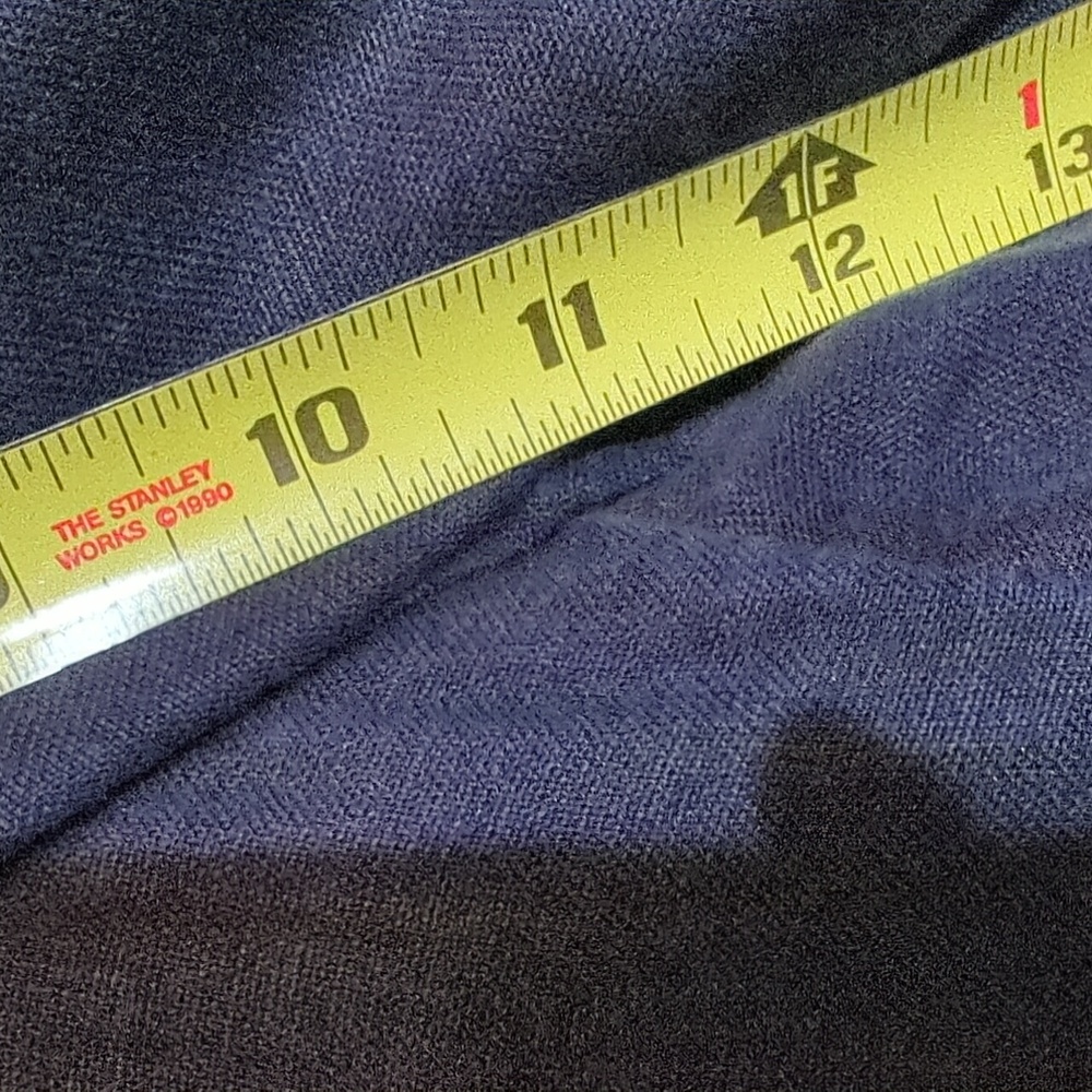 J. Jill 100% Linen Deep Blue Relaxed Pants - Picture 9 of 11